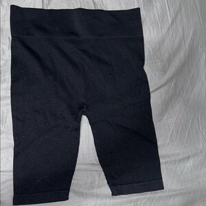 Soho Apparel Black Ribbed Shorts